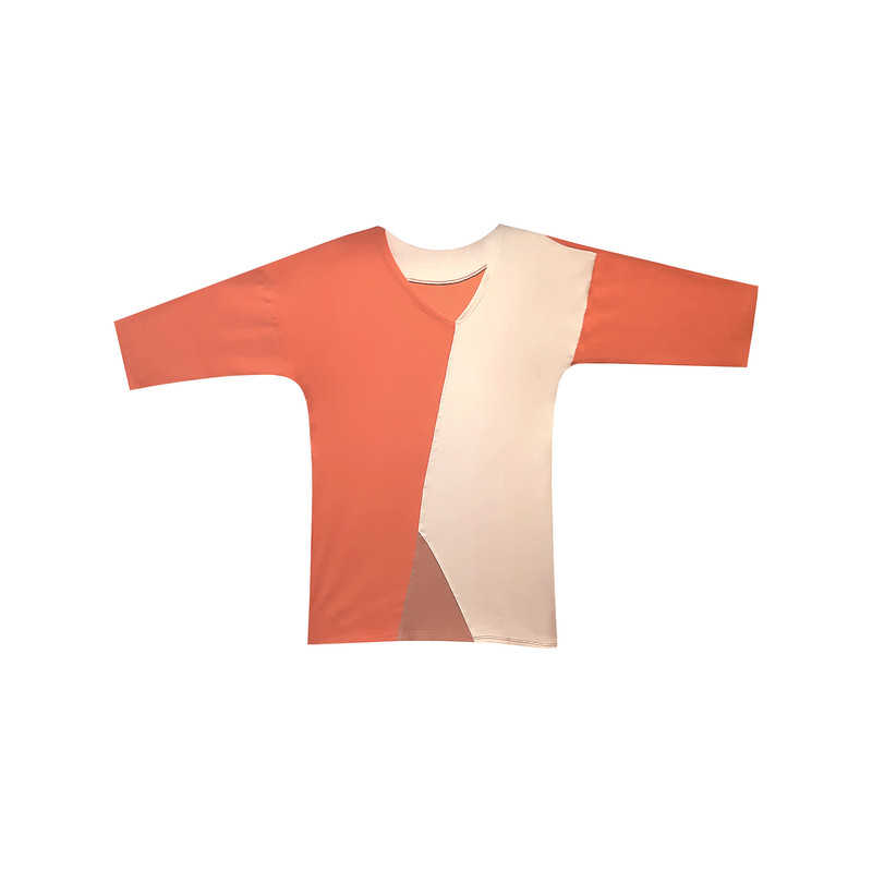 بلوز آستین سه ربع زنانه مدل 005