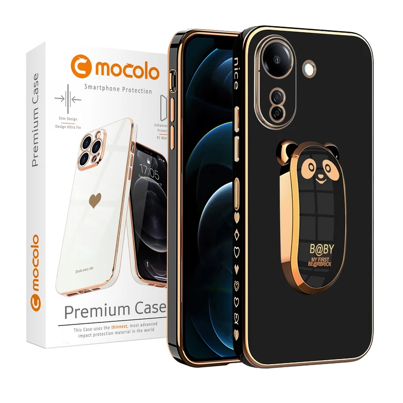   کاور موکولو مدل Baby مناسب برای گوشی موبایل شیائومی Redmi 13C به همراه پایه نگهدارنده