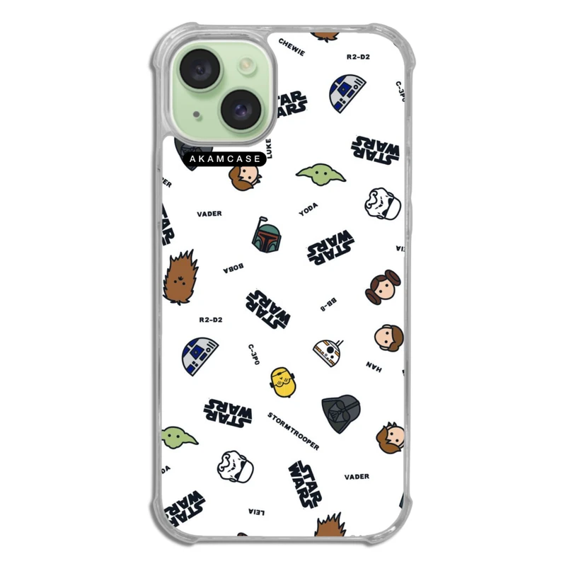 کاور آکام مدل AMC-WTA15PLUS-STAR WARS8 مناسب برای گوشی موبایل اپل iPhone 15 Plus