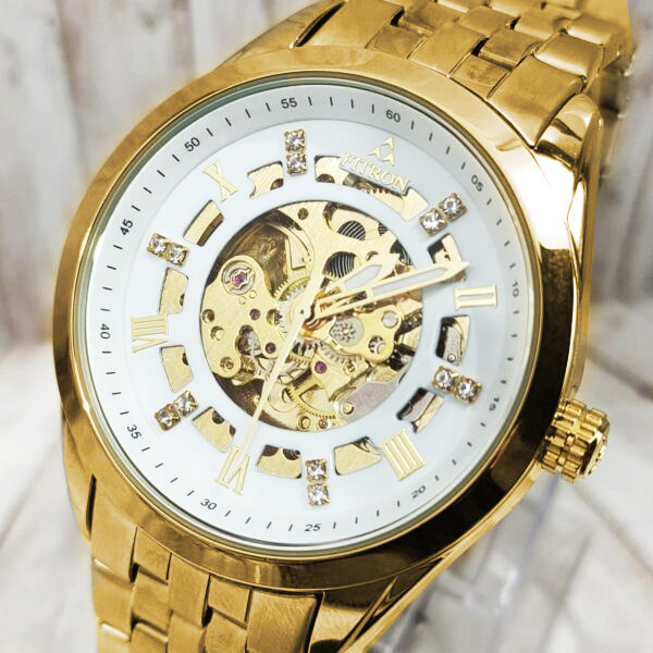 ساعت مچی عقربهای مردانه اتوماتیک فیترون مدل نبضی کوکی کد 2