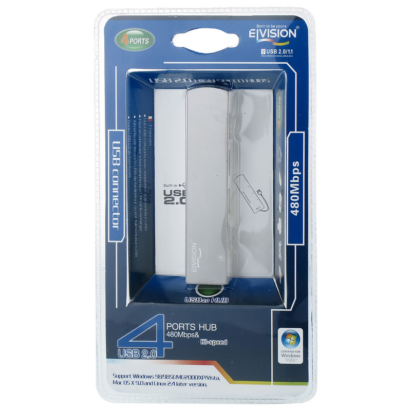 هاب 4 پورت ال ویژن USB 2.0 مدل EL-H002 1