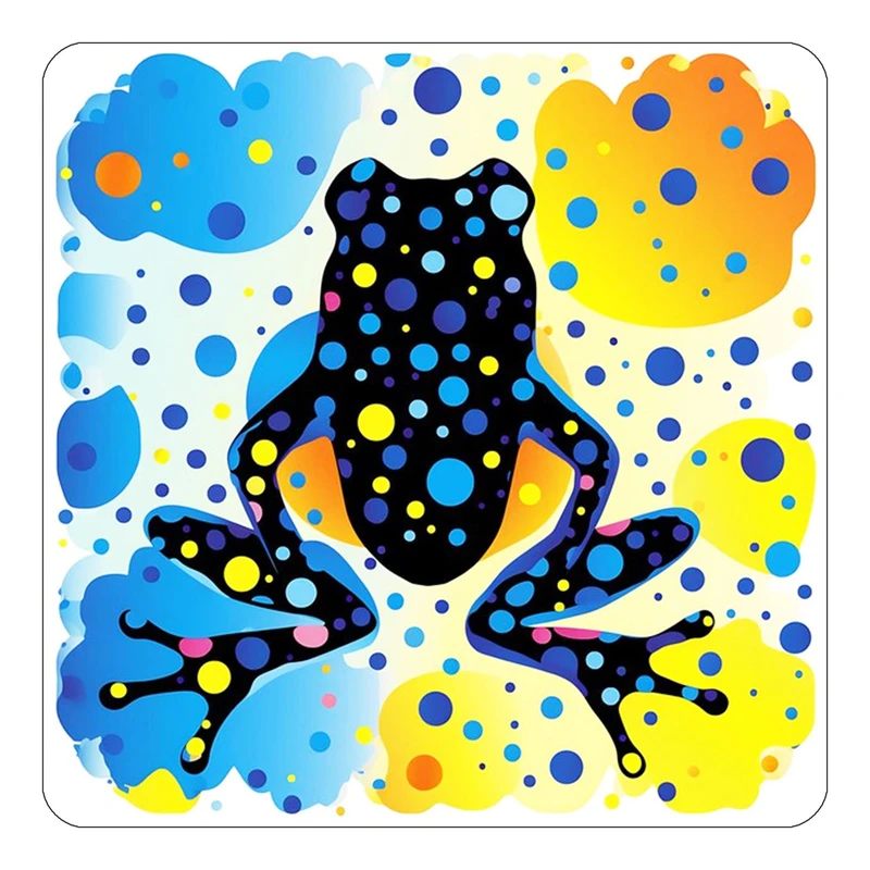 مگنت کاکتی طرح حیوانات رنگی مدل mp26254