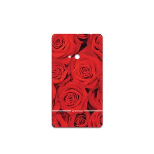 MAHOOT Red-Flower Cover Sticker for Nokia Lumia 625