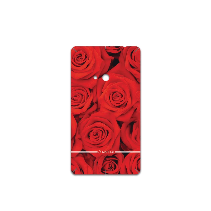 برچسب پوششی ماهوت مدل Red-Flower مناسب برای گوشی موبایل نوکیا Lumia 625