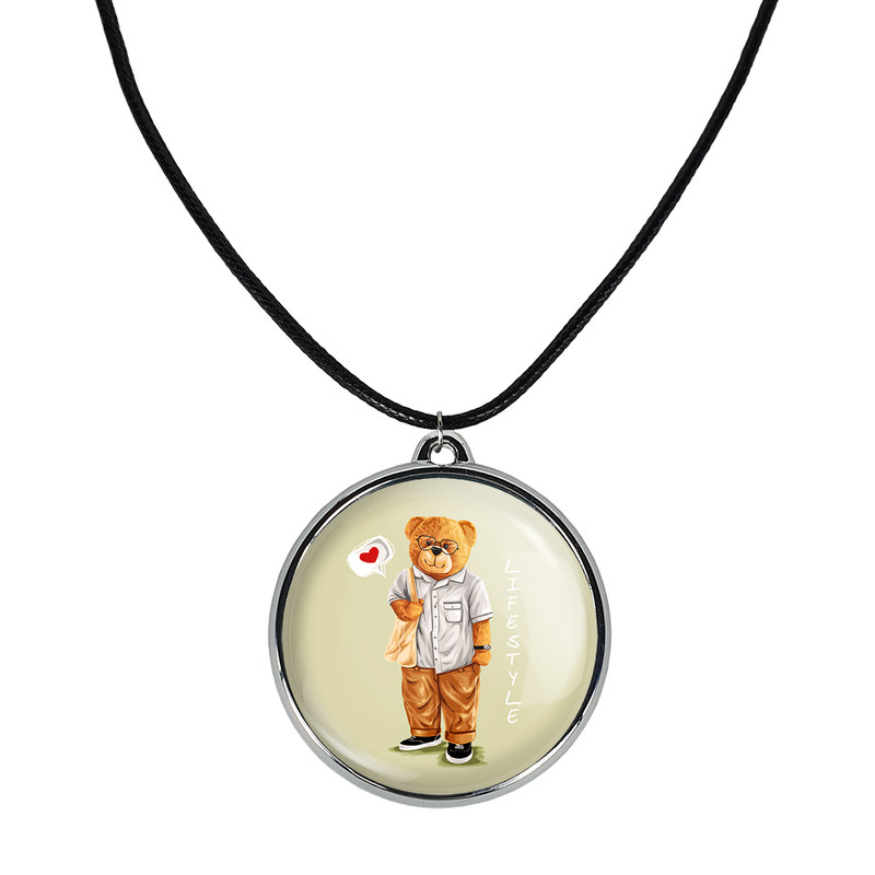 گردنبند خندالو مدل تدی Teddy کد 2615326158