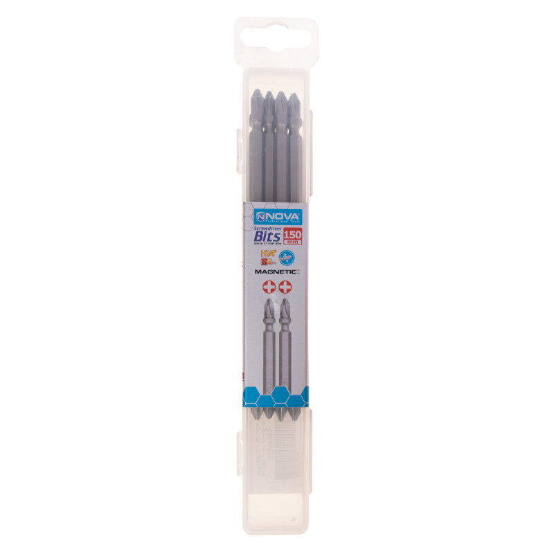 سری پیچ گوشتی دو سر چهار سو نووا مدل NTB1193