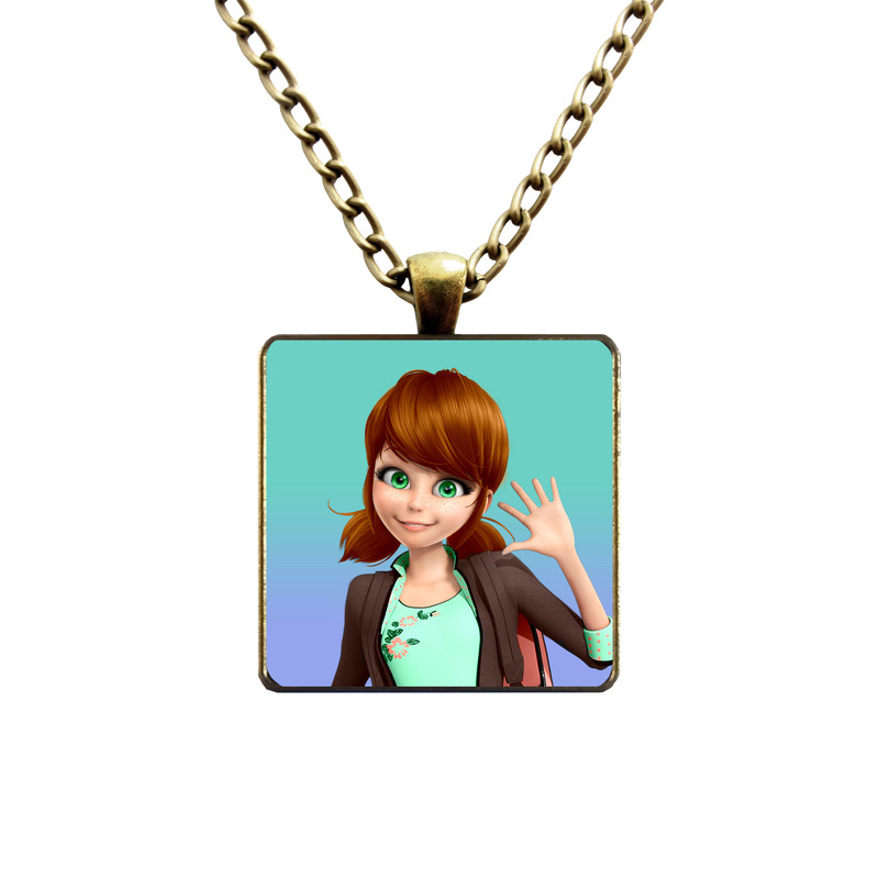 گردنبند دخترانه طرح دختر کفشدوزکی کد TR14 گردنبند دخترانه طرح دختر کفشدوزکی کد TR14