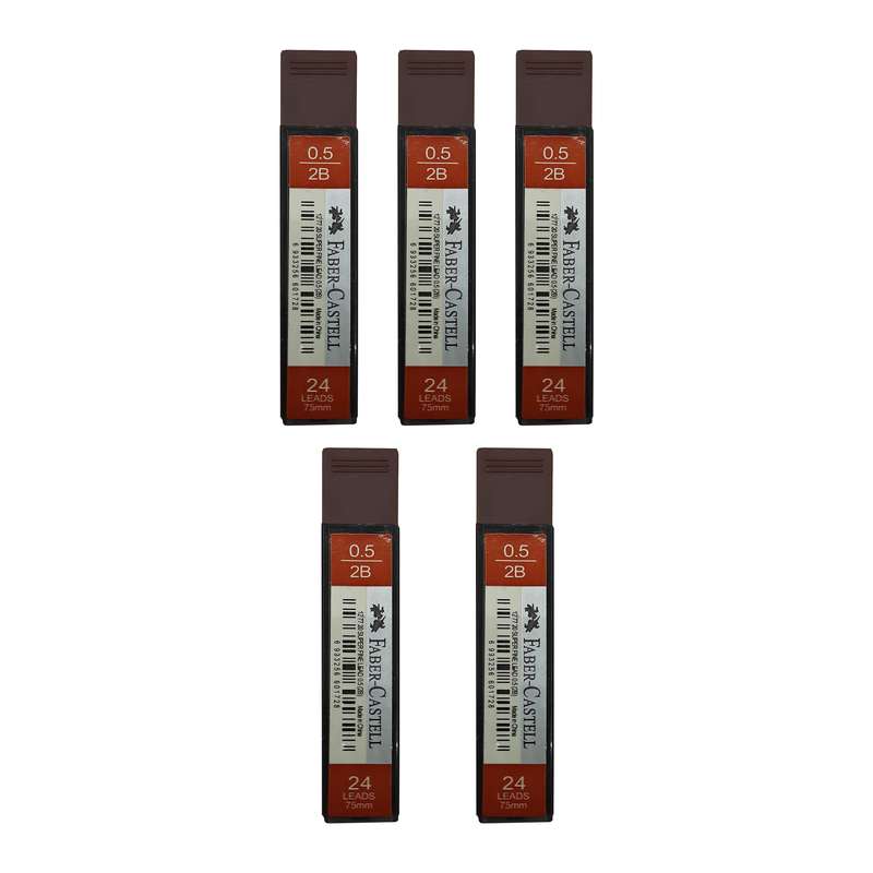 نوک مدادنوکی 0.5 میلی متری فابرکاستل مدل KM120 بسته 5 عددی