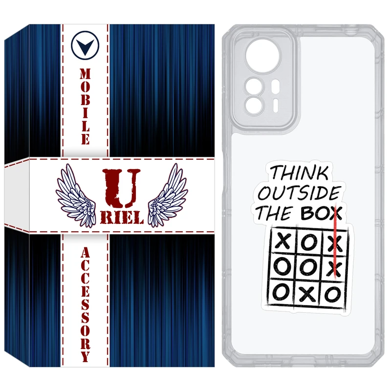 کاور یوریل مدل Clear کد 96 طرح انگیزشی مناسب برای گوشی موبایل شیائومی Redmi Note 12S