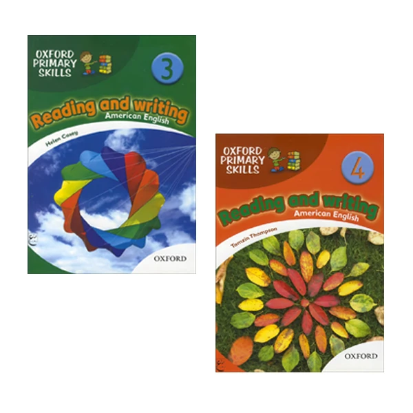 کتاب Oxford Primary Skills Reading and Writing 3_4 اثر جمعی از نویسندگان انتشارات ابداع 2 جلدی