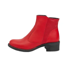 نیم بوت زنانه ساینا چرم مدل Z101