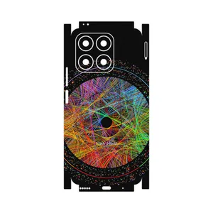 MAHOOT Mathematical Geometric Shape 2-FullSkin Cover Sticker for Honor X8a