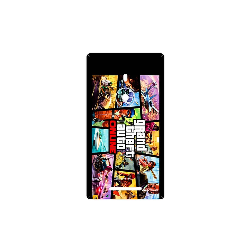 برچسب پوششی ماهوت مدل GTA Online Game Series مناسب برای گوشی موبایل نوکیا Lumia 925