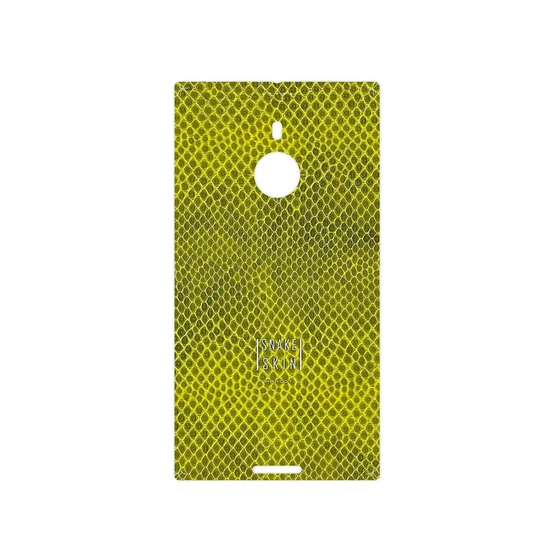 برچسب پوششی ماهوت مدل Yellow Snake Skin مناسب برای گوشی موبایل نوکیا Lumia 1520