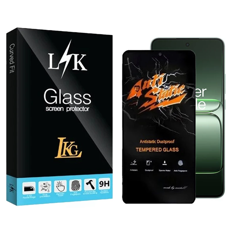 محافظ صفحه نمایش ال کا جی مدل انتی استاتیک مناسب برای گوشی موبایل وان پلاس Ace 5 Ultra 5G / سامسونگ Galaxy A71