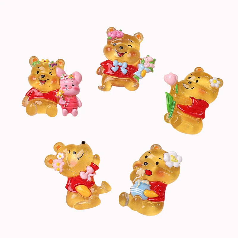 مجسمه مدل  شبتاب خرسی مجموعه 5 عددی