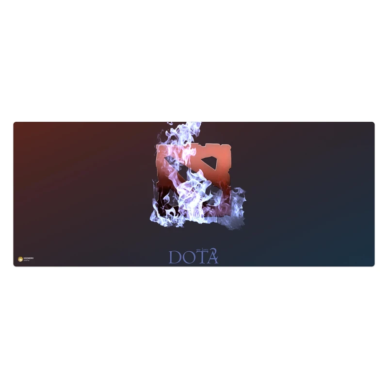 ماوس پد هومرو مدل HX301 طرح بازی Dota 2 سایز 40x100 سانتی‌متر