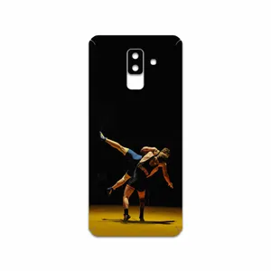 MAHOOT Wrestling Cover Sticker for Samsung Galaxy A6 Plus 2018