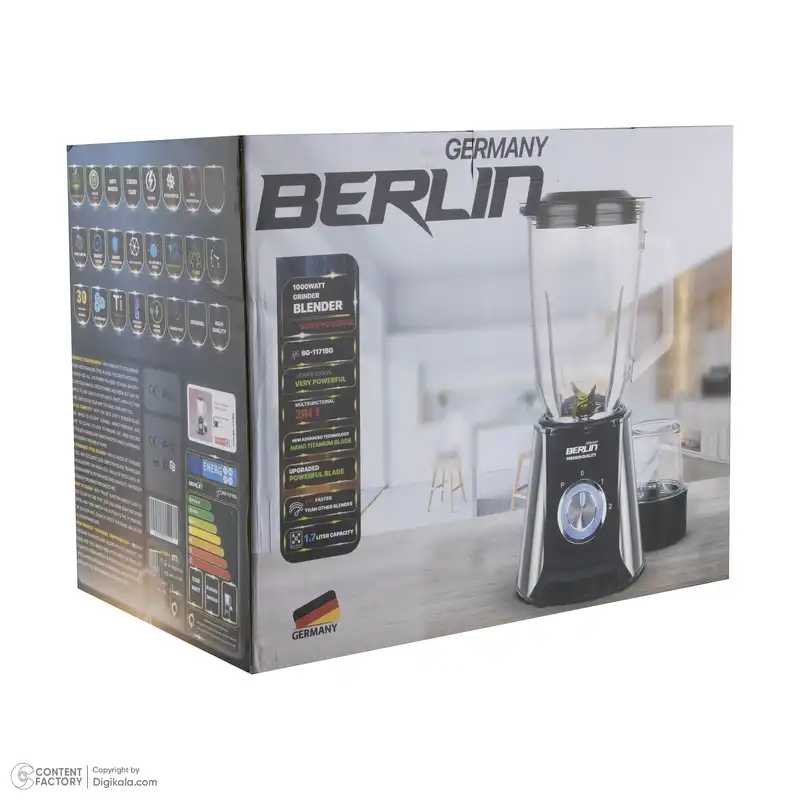 مخلوط کن و آسیاب کن برلین مدل BG-1171