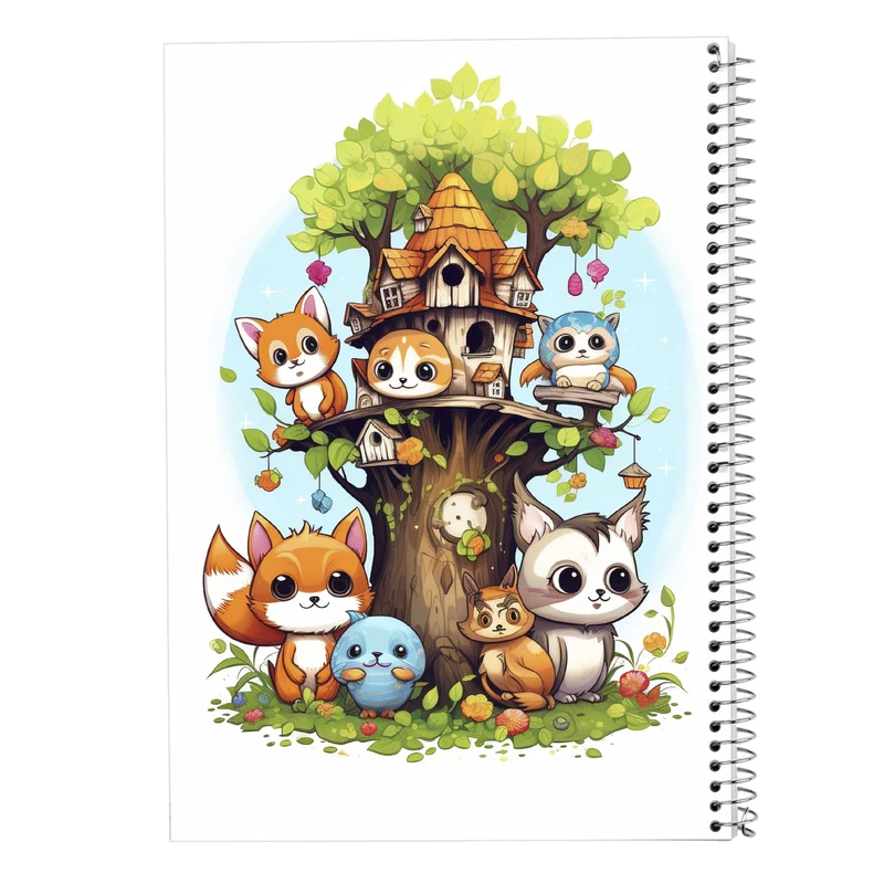 دفتر نقاشی 50 برگ مدوپد مدل Ghibli کد DF2560