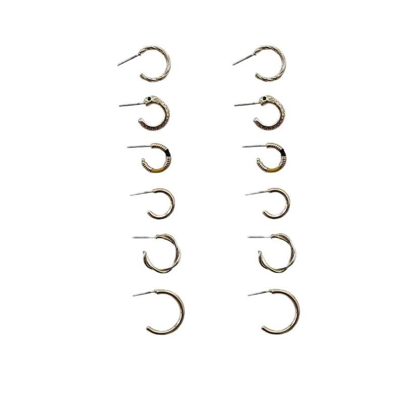 گوشواره زنانه اکسسورایز مدل HB 902 مجموعه 6 عددی