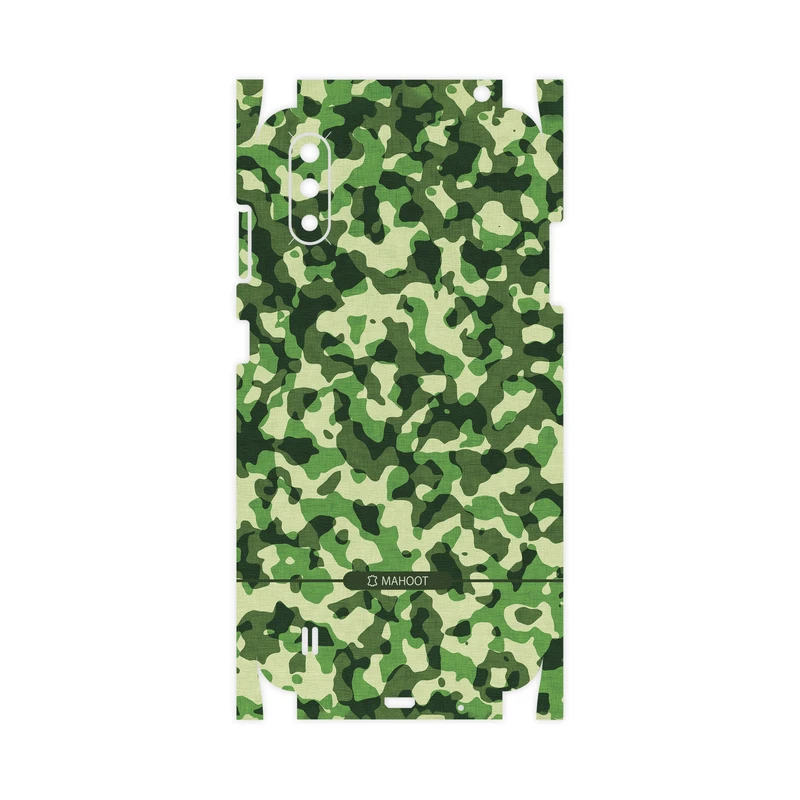 برچسب پوششی ماهوت مدل Army-Green2-Pattern-FullSkin مناسب برای گوشی موبایل سامسونگ Galaxy A01