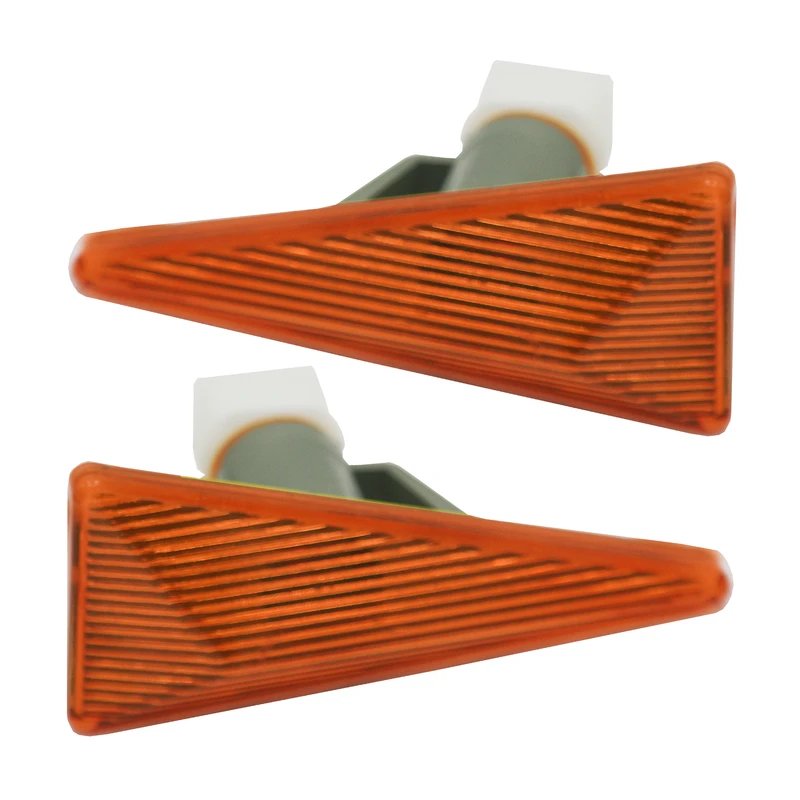 چراغ راهنما بغل گلگیر خودرو بیلگین مدل مثلثی مناسب برای پراید بسته 2 عددی