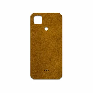 MAHOOT Brown-Chamois-Leather Cover Sticker for Xiaomi Poco C31