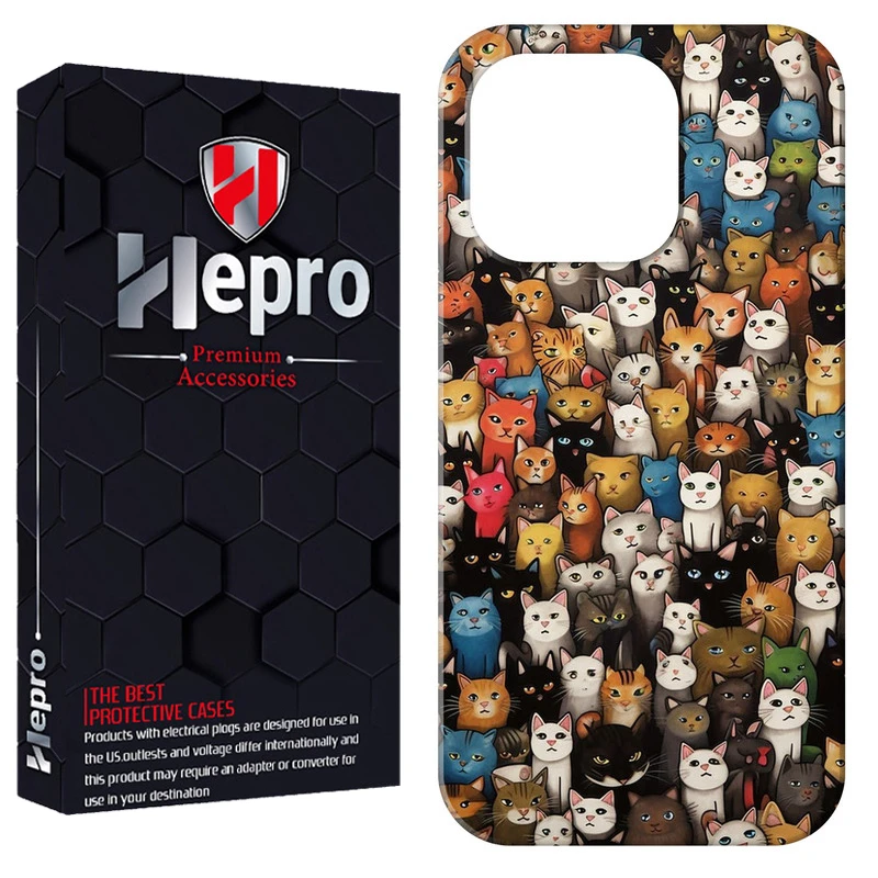 کاور هپرو مدل RC مناسب برای گوشی موبایل اپل IPHONE 15