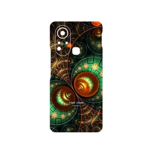 MAHOOT Mathematical Geometric Shape 3 Cover Sticker for Infinix Hot 11s