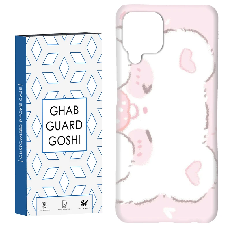 کاور قاب گارد گوشی طرح گربه کد Dimo-330 مناسب برای گوشی موبایل سامسونگ Galaxy A12 / M12