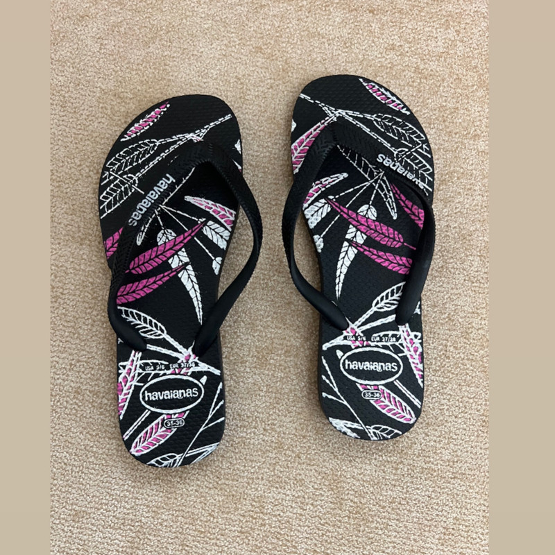 دمپایی لاانگشتی زنانه هاواینس مدل Br08