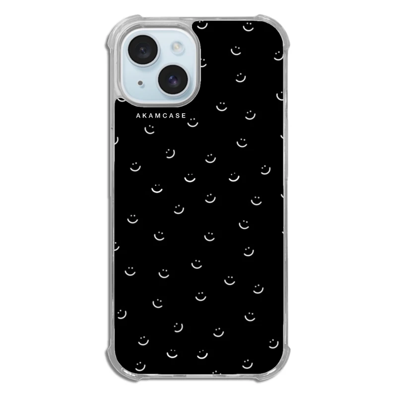 کاور آکام مدل AMCWTA15-HAPPY FACE6 مناسب برای گوشی موبایل اپل iPhone 15