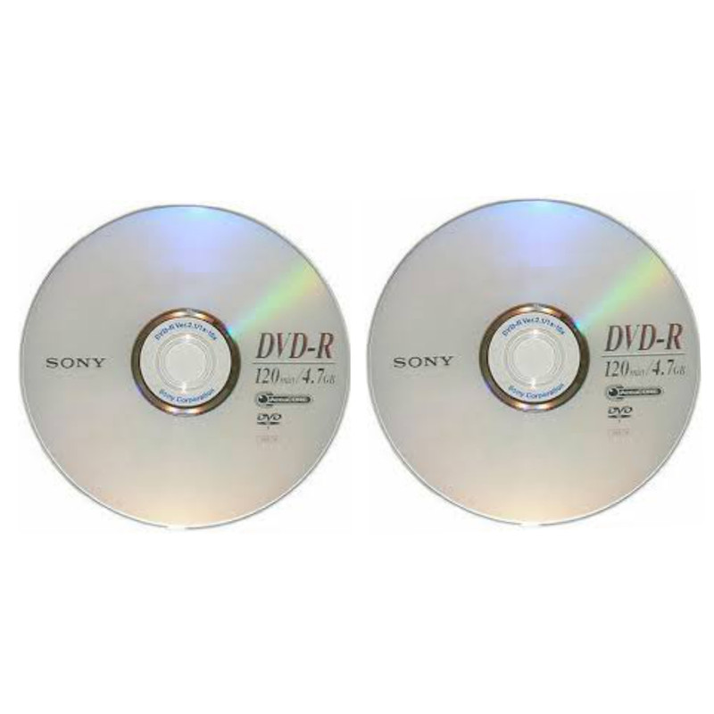 دی وی دی خام سونی مدل DVD-R بسته 2 عددی