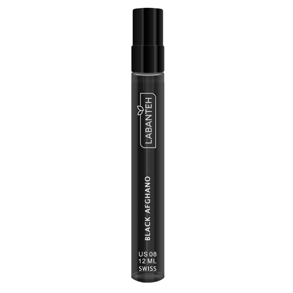 عطر جیبی لابانته مدل Black Afgano حجم 12 میلی لیتر