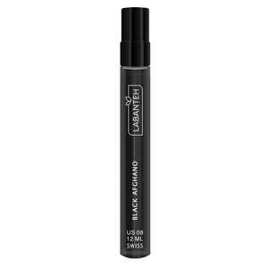 عطر جیبی لابانته مدل Black Afgano حجم 12 میلی لیتر