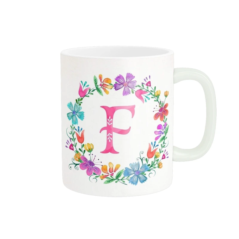 ماگ پاد آفرین طرح حرف F کد 2906