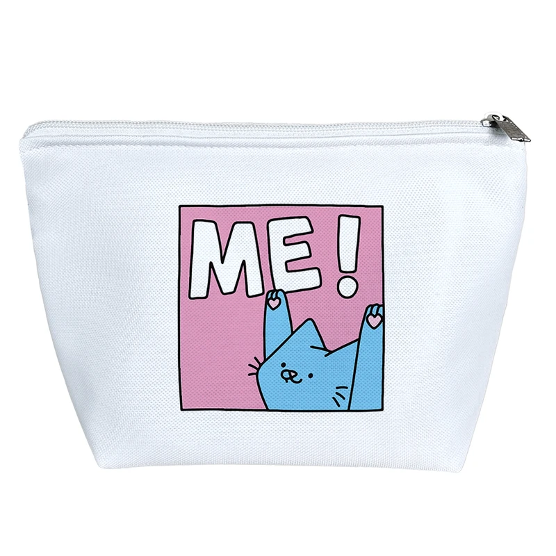 کیف لوازم آرایش دخترانه خندالو مدل گربه کد 8592