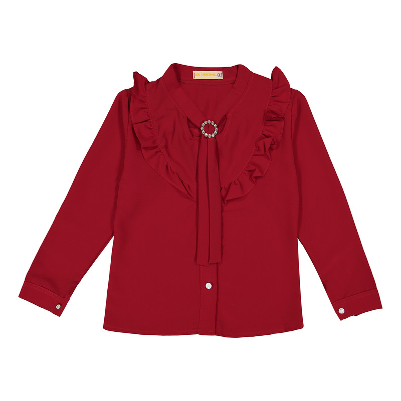 شومیز آستین بلند دخترانه مدل B2