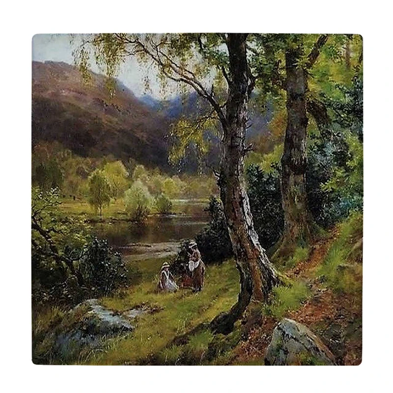  زیر لیوانی  طرح جنگل کد    6203005_5655