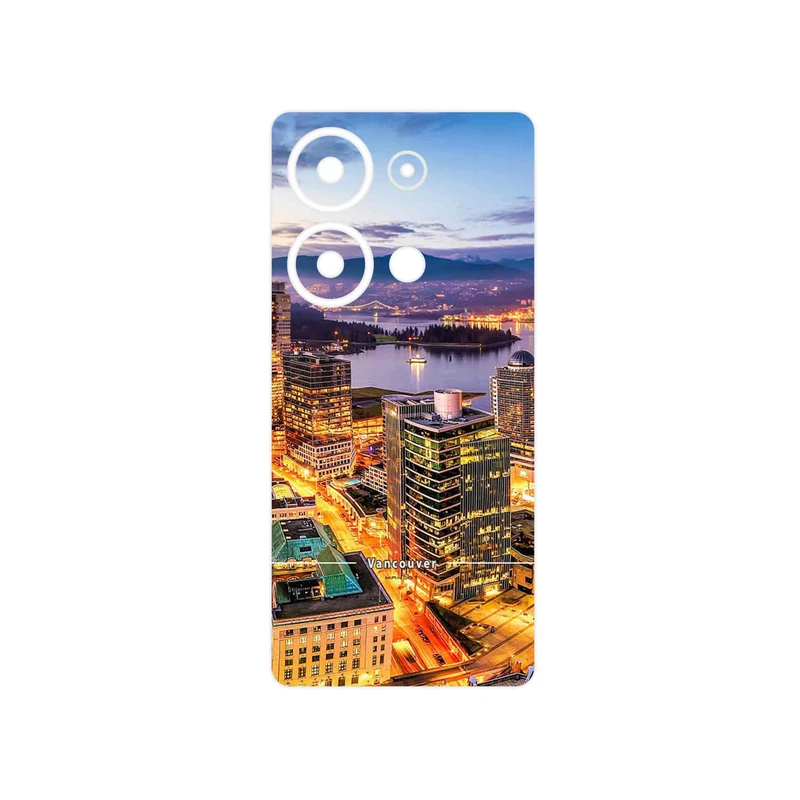 برچسب پوششی ماهوت مدل City of Vancouver مناسب برای گوشی موبایل شیائومی Redmi Note 13 Pro 4G