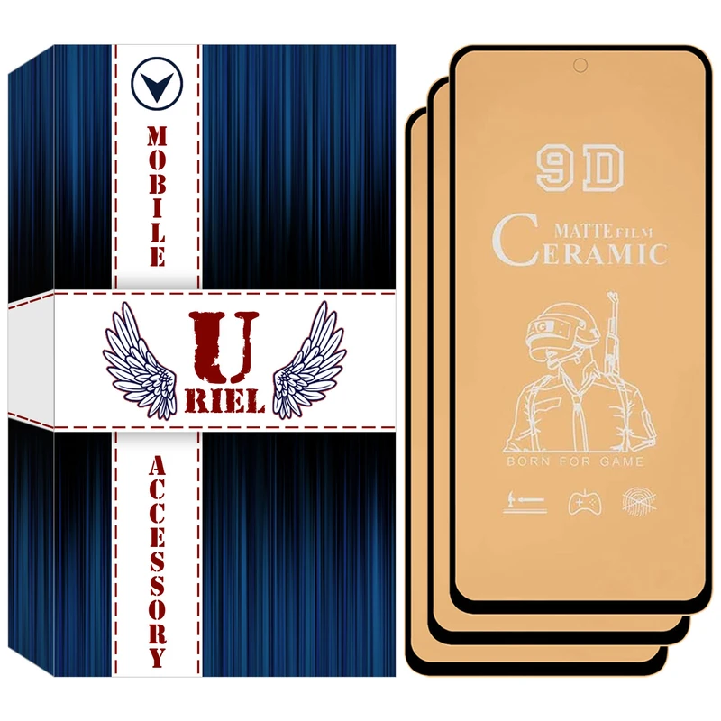 محافظ صفحه نمایش سرامیکی مات یوریل مدل UCM-K مناسب برای گوشی موبایل شیائومی Mi 11i بسته سه عددی