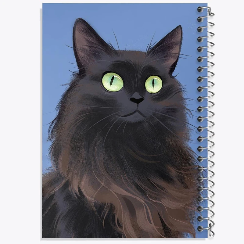 دفتر نقاشی 50 برگ خندالو مدل گربه کد 28233