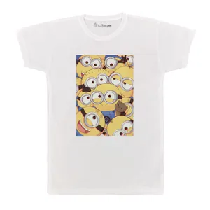 تی شرت آستین کوتاه بچگانه پرمانه طرح من نفرت انگیز مینیون ها کد pmt.7113