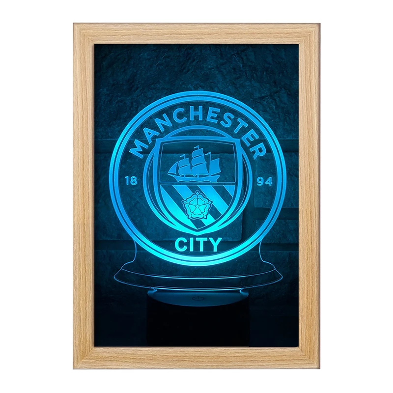 تابلو خندالو مدل باشگاه منچستر سیتی Manchester City  کد 2069