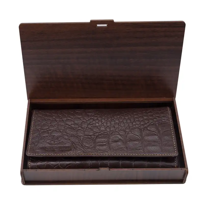 کیف پول زنانه چرم کن ا مدل D-388