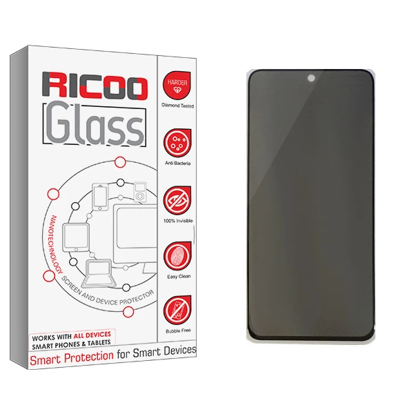 محافظ صفحه نمایش حریم شخصی ریکوو مدل +HD مناسب برای گوشی موبایل سامسونگ Galaxy A51