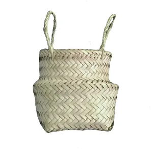 گلدان حصیری مدل تاشو