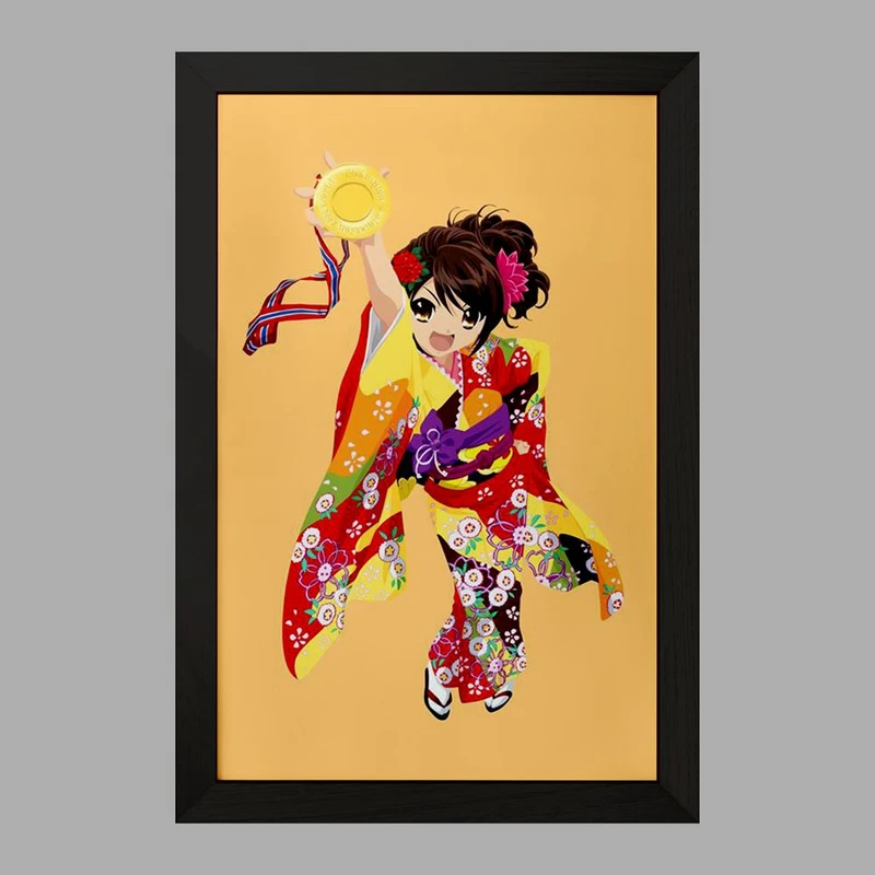 تابلو خندالو مدل هاروهی انیمه ناپدید شدن هارومی سوزومیا The Disappearance of Haruhi Suzumiya  کد 23161