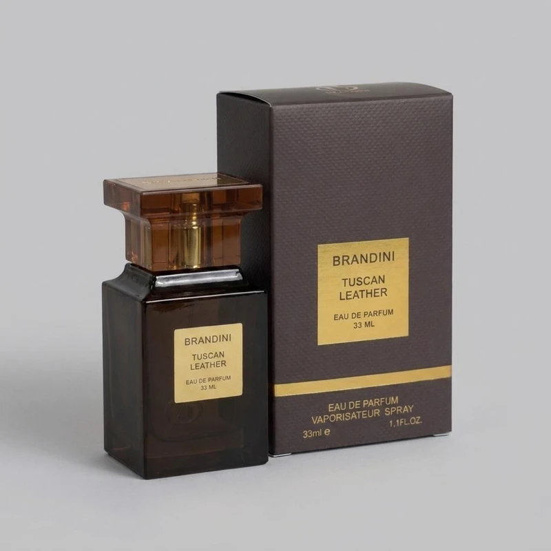 عطر جیبی زنانه برندینی مدل Tuscan-Leatherبارایحه گرم حجم 33 میلی لیتر
